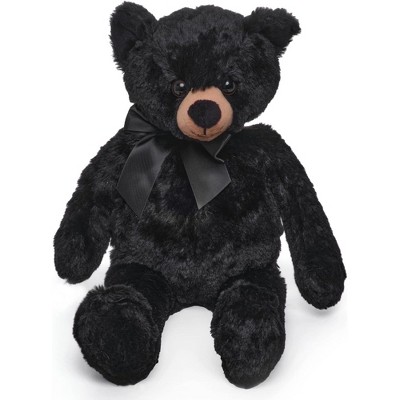 Giant fashion black teddy bear