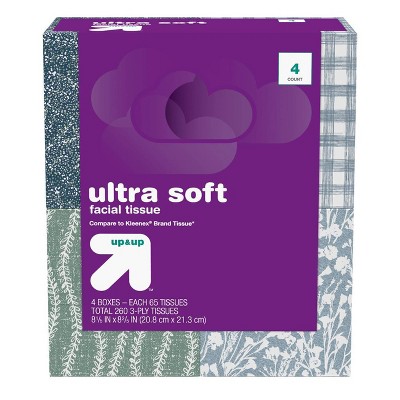 small boxes of facial tissues