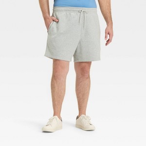 Men's 7" Ultra Soft Fleece Shorts - Goodfellow & Co™ - 1 of 3