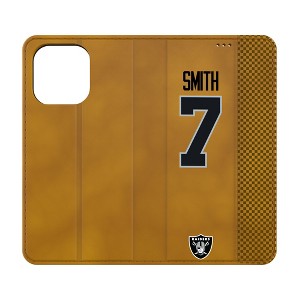 NFL Las Vegas Raiders Players Game Tactic Folio Cell Phone Case for Apple iPhone - 1 of 4