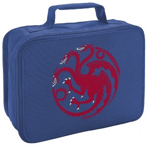 Game Of Thrones Targaryen Sigil Insulated Soft Sided Lunch Box - 1 of 4