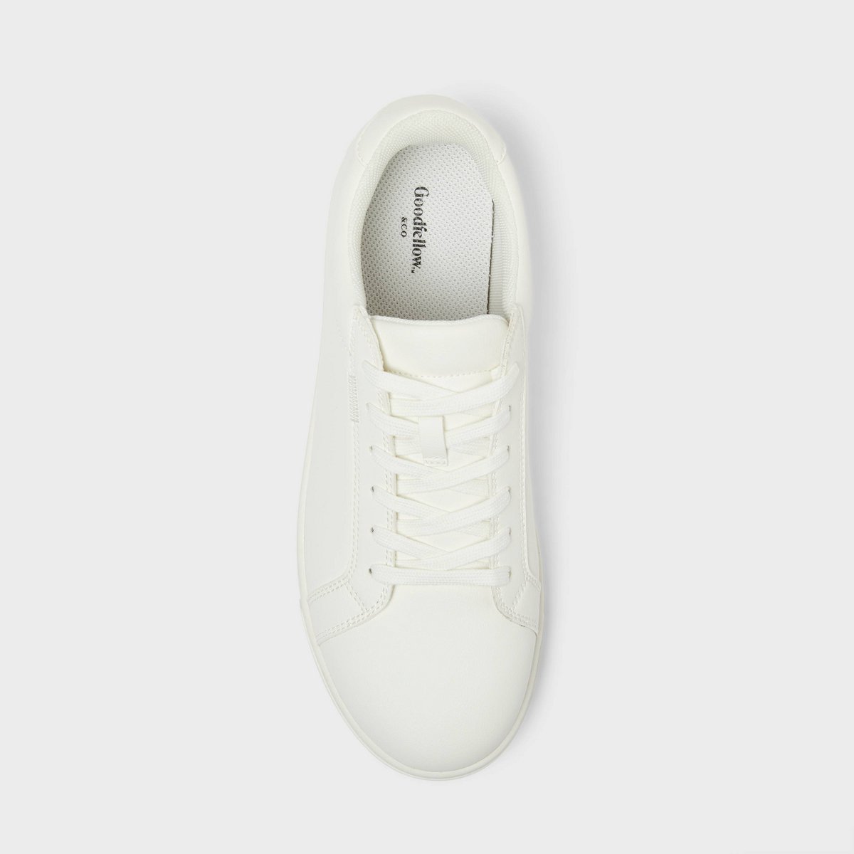Мужские Goodfellow & Co Men's Cade Court Sneakers - Goodfellow & Co™ White 10.5 — фото 3