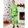 PATPAT Christmas Family Pajama Set: Christmas Tie-Dye Print Pajamas with Christmas Plaid Socks - 3 of 4