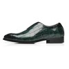 Santimon Mens Sleek Loafers Casual Driving Slip on Dress Shoes Green - 3 of 4