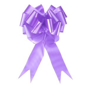 Unique Bargains Christmas Wedding Car Basket Gift Wrapping Large Pull Bow 15 Pcs - 1 of 4