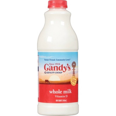 Gandy's Whole Milk - 1qt : Target