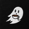 Dalix Spooke-a-Latte Ghost Sweatshirt Embroidered Coffee Fleece Long Sleeve  Womens - 2 of 4