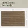 WaterHog Rubber Backed Slip - Resistant Entryway Mat 2'x 3' Indoor Outdoor Mudroom Porch Garage Easily Washable Strong - 3 of 4