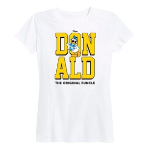 Women's - Disney - Vintage Donald Duck Art Short Sleeve Graphic T-Shirt - 1 of 4
