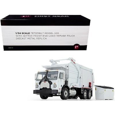 diecast metal garbage truck