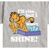 Boys' - Garfield - Rise But Won't Shine Short Sleeve Graphic T-Shirt - 2 of 4