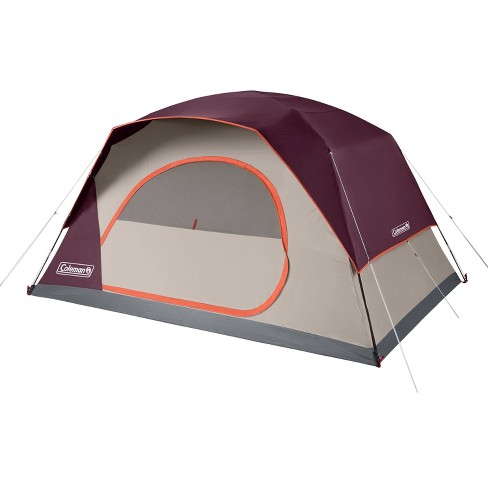 Coleman Skydome 8 Person Blackberry Tent Maroon Target