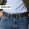 Van Heusen Men's Reversible Casual Bonded Leather Belt, Gift for Mens, Brown/Black - 2 of 4