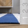 Nuloom Gracen Cotton Stripe Indoor Area Rug - image 3 of 4