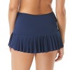 FIONECA Pleated Skirted Swim Bottom ¡ª Sporty Skirt with Attached Bikini - 2 of 4