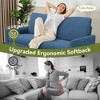 Vipbear 68" Loveseat Sofa,Comfy Couches for Living Room,Mid Century Modern Love Seat Sofa,Tool-Free Setup Small Couches for Bedroom Office - 4 of 4