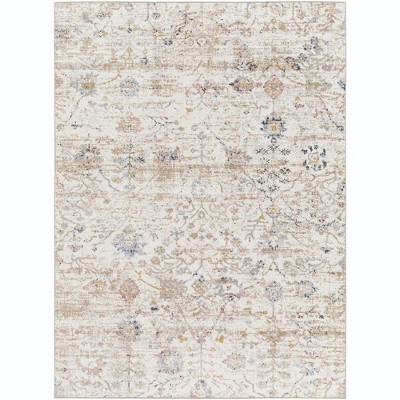 Mark & Day Van Horne Washable Woven Indoor Area Rugs Ivory