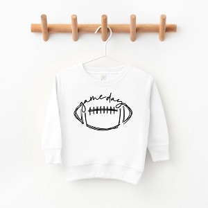 The Juniper Shop Football Game Day Toddler Graphic Sweatshirt - 1 of 2
