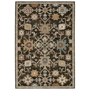 Oriental Weavers Andorra 2396B Brown/ Multi Indoor Area Rug - 3'3" x 5'2" - 1 of 4