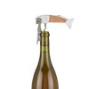 Wood & Stainless Steel Fish Corkscrew by Foster & Rye™, Natural color - 3 of 4