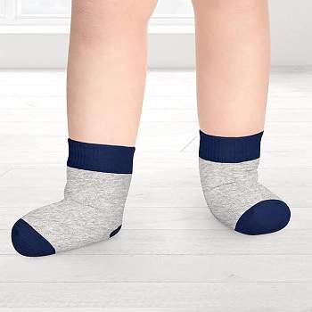 Multicolor Kid's 12 pack socks for Boys and Girls, Toddlers Ages 2-5