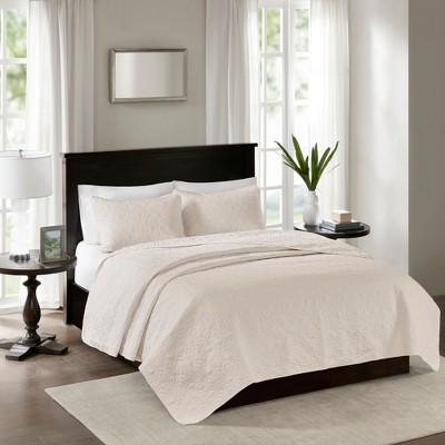Elegant Reversible Quilt Set, Classic Stitch Pattern Rich Depth and Texture Bedding Set, All Season Home Textile fits Lux Bedroom Decor