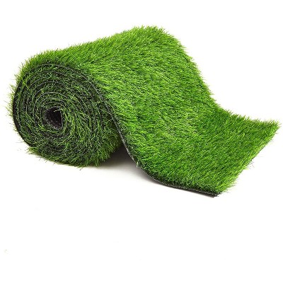 Synthetic Grass Table Runner for Entertaining and Party Decor (14 x 144 Inches)