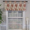 Ophelia Tab Style Premium Quality 4" Tab Valance 45" x 15" Rose by RLF Home - 2 of 4