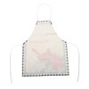 Unique Bargains Christmas Aprons Linen Black Red Green White Brown 21.65"x26.77" 1 Pcs - 4 of 4