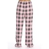 Just Love Women's Plush Pajama Pants - Soft and Cozy Sleepwear Fleece Lounge PJs - Buffalo Check - 3 of 3