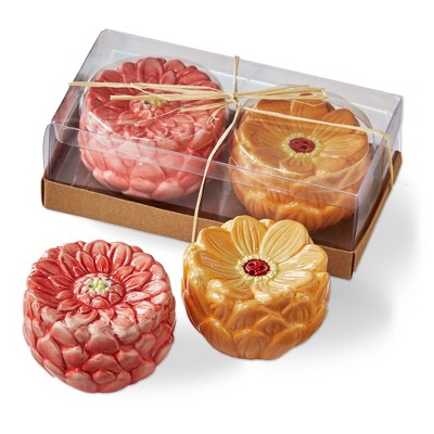 tag Blossom Flower Shaped Salt and Pepper Shaker Set