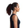 Alilang 10 Inch Short Curly Drawstring Ponytail Extension for Women Synthetic Clip-In Ponytail Hairpiece for Daily Use - 3 of 4