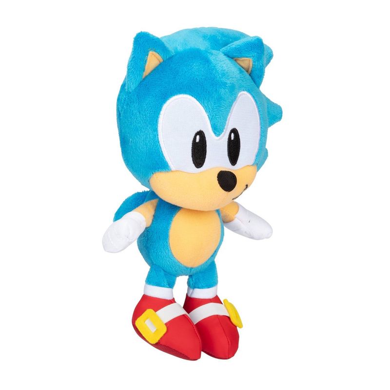 Sonic 9&#34; Scale Basic Plush - Sonic (Classic) Wave 6, 4 of 7