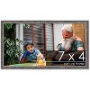 PosterPalooza | Photo Size Textured Black Picture Frame - UV Acrylic, Foam Board Backing, Hanging Hardware - 2 of 4