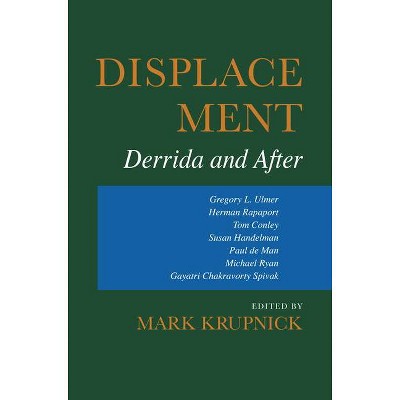 Displacement - (Theories of Contemporary Culture) by  Mark Krupnick (Hardcover)