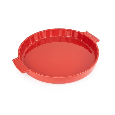 Peugeot Saveurs Appolia Red Ceramic 2.2 Quart Round Tarte Baking Dish