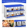 Coucheta Chicken Nesting Boxes - Available in Multiple Styles (Bracket Leg/Two-Tier/Wall Mount) & Compartments (6/8/10) for Easy Egg Collection. - 2 of 4