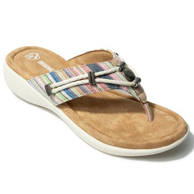 Minnetonka Women's Silverthorne 360 Thong Sandals