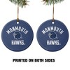 Monmouth University Official Hawks Porcelain Holiday Christmas Tree Ornament - 2 of 4