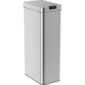 hOmeLabs Automatic Trash Can for Kitchen - Garbage Can with No Touch Motion Sensor Butterfly Lid and Infrared Technology with AC Power Adapter - 1 of 4