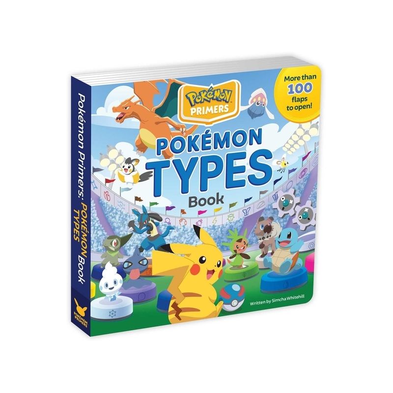 Pokémon Primers: Types Book - by  Simcha Whitehill (Board Book), 1 of 2