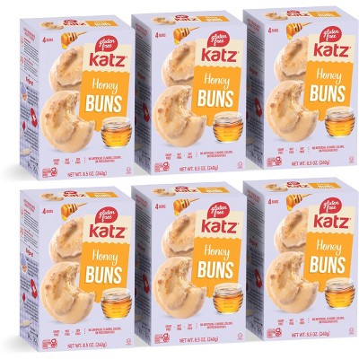 Katz Gluten Free Honey Buns - 6 Pack