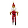 Italian Ornaments 8.5 Inch Regal Red Nutcracker Mgd Ornament Free-Blown Tree Ornaments - 2 of 3
