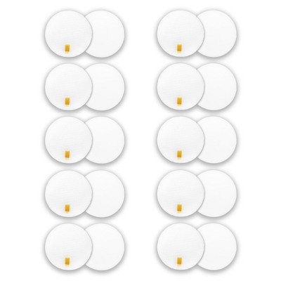 Nispira NV341 Foam Filter for Shark Rotator Slim-Light Lift-Away Vacuum NV341Q NV340 NV340UK NV340UKP NV340UKR 1229FC340 XHF340 10 Pack