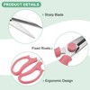 Unique Bargains Stainless Steel Garden Comfortable Grip Flower Pruning Shears - 2 of 4