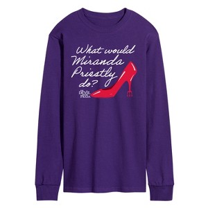 Men's - The Devil Wears Prada - What Would Miranda Do Long Sleeve Graphic T-Shirt - 1 of 2