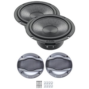 Hertz Cento C 165 6 1/2" Woofer Pair with 1 set CG 165 Grills - 1 of 4