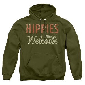 Men's Woodstock Hippies Welcome Pull-Over Hoodie - 1 of 4