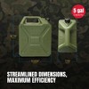 Midwest Can Heavy Duty 5 Gallon Military Style  Fresh Water Safe Water Can Ideal for Camping, Emergency Management and Off-Road Adventures, Green - 2 of 4