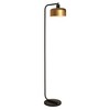 Hudson and Canal 57" Tall Floor Lamp with Metal Shade - 4 of 4